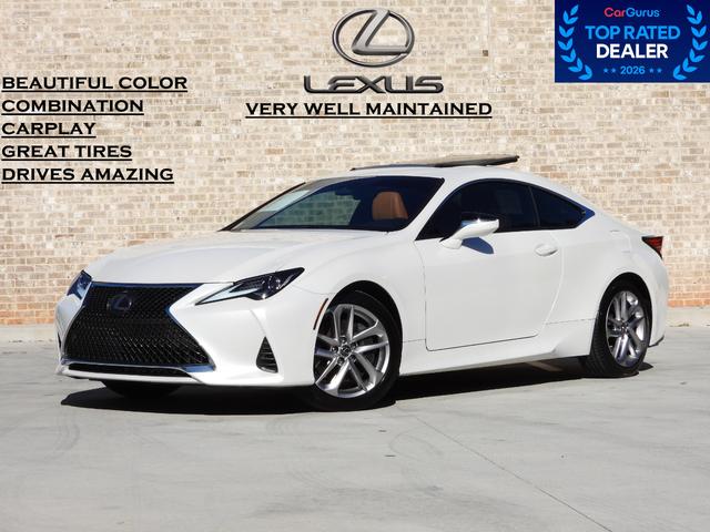 Pearl White 2019 Lexus RC Coupe Rear-Wheel Drive Automatic
