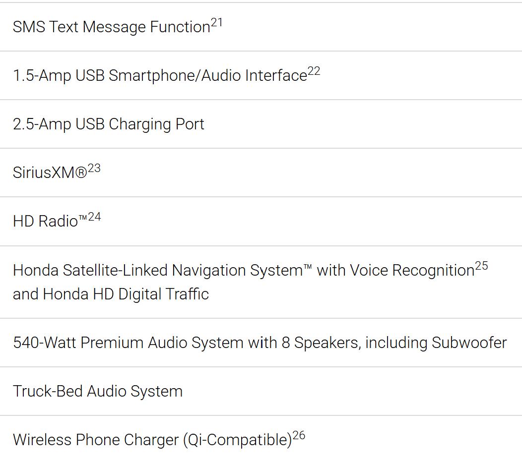 Honda Ridgeline RTL-E 2023
