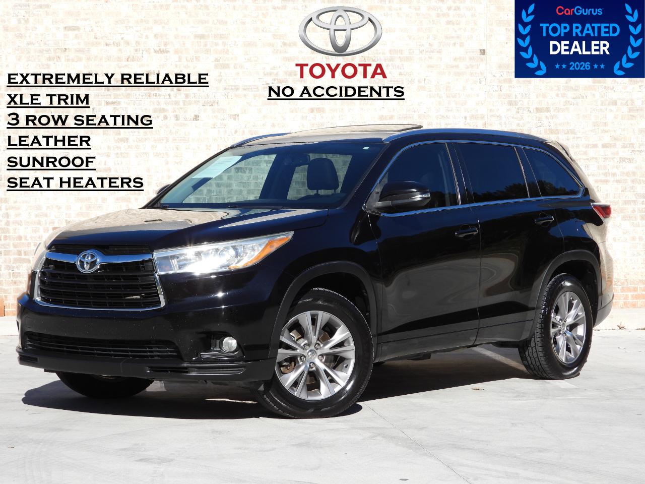 Toyota Highlander XLE FWD V6 2015