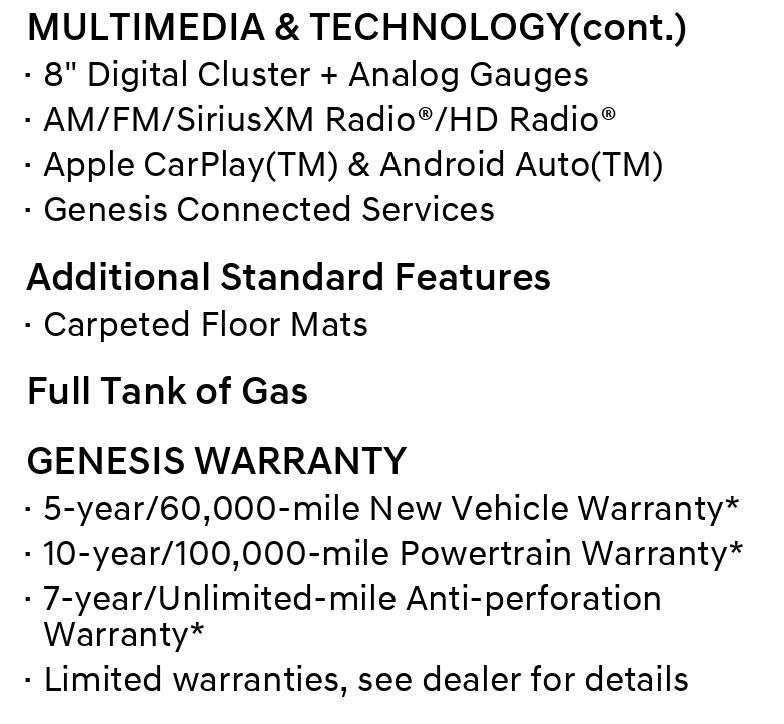Genesis G70  2023