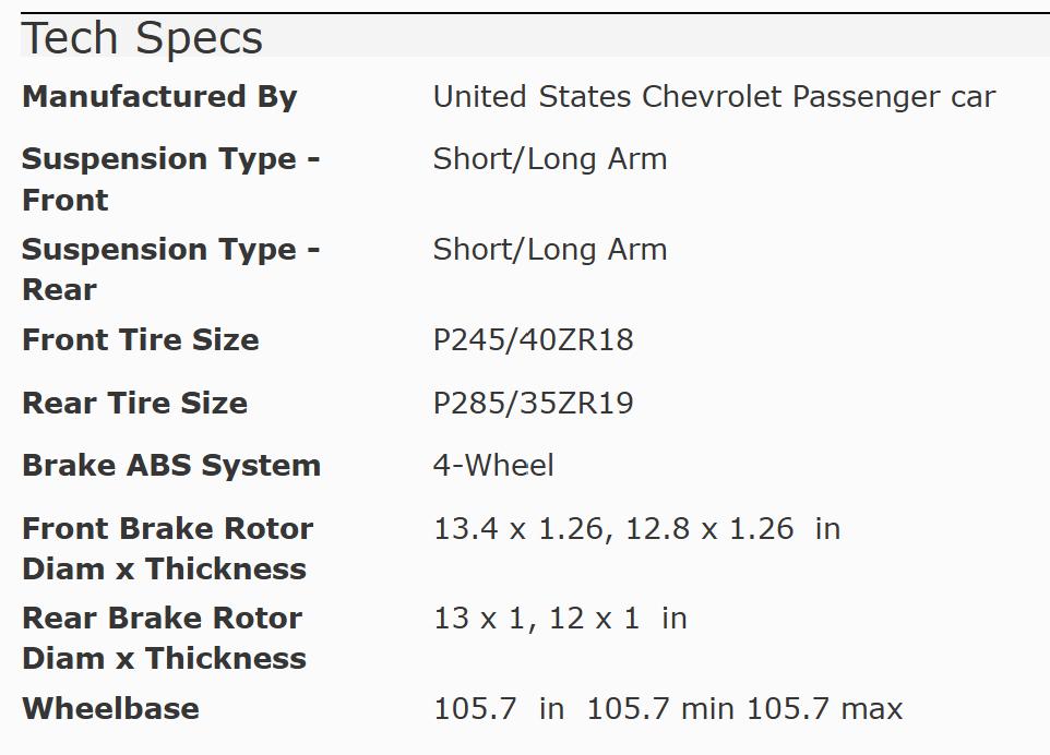 Chevrolet Corvette 3LT Coupe Automatic 2008