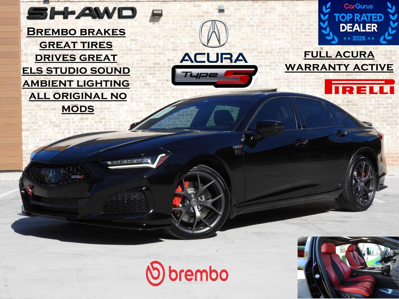 2023 Acura TLX Type S w/3.0T and Performance Wheel & Tire