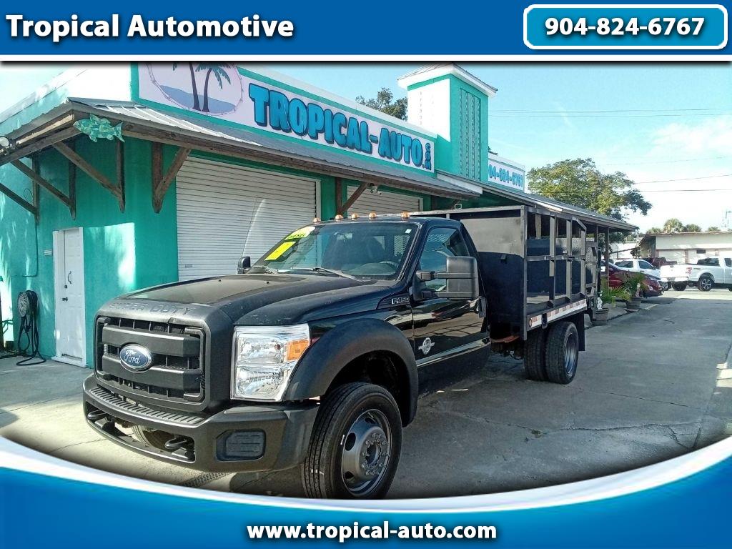 2016 Ford Super Duty F-450 DRW 2WD Reg Cab 165" WB 84" CA XL