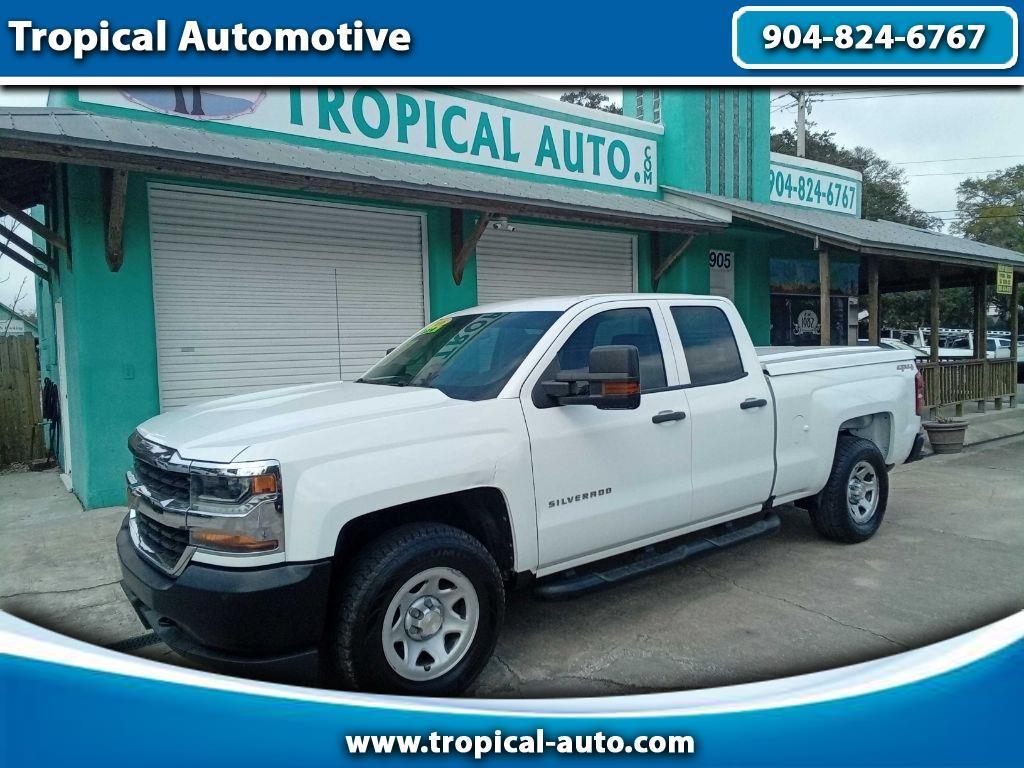 2016 Chevrolet Silverado 1500 4WD Double Cab 143.5" Work Truck