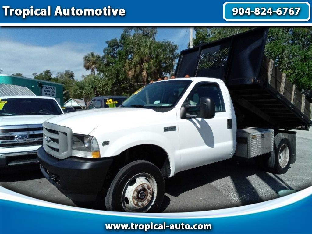 2002 Ford Super Duty F-550 DRW Reg Cab 141" WB 60" CA XL 4WD