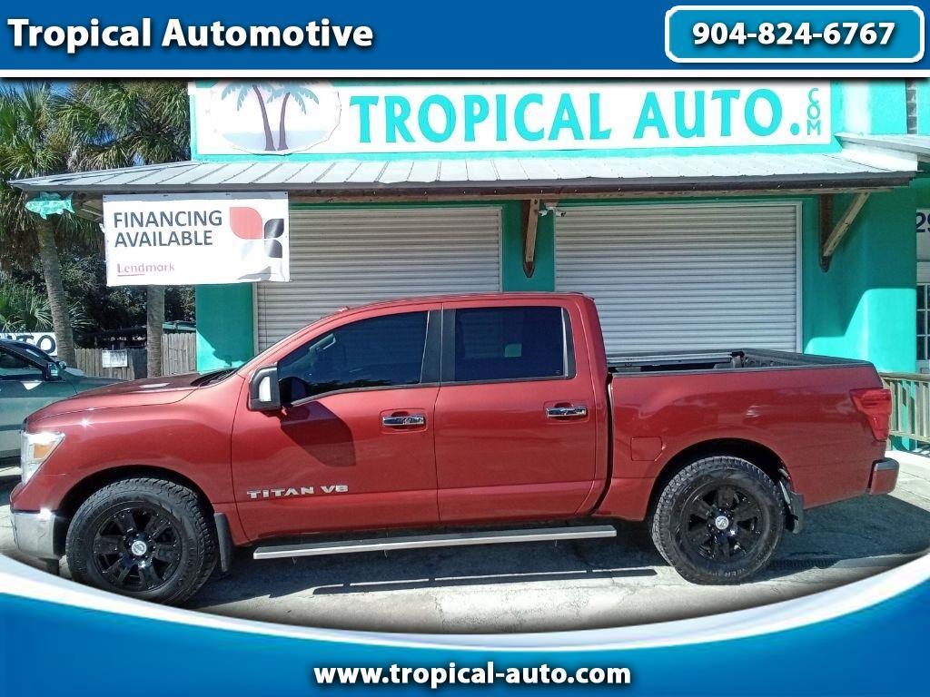 2018 Nissan Titan 4x2 Crew Cab SV