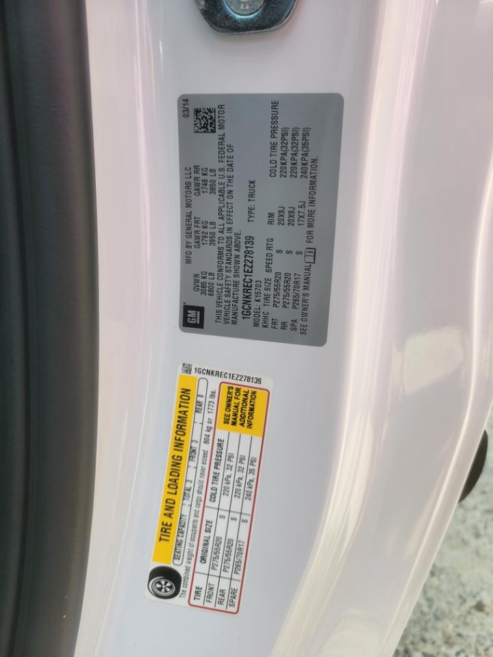 Chevrolet Silverado 1500 1LT Regular Cab 4WD 2014