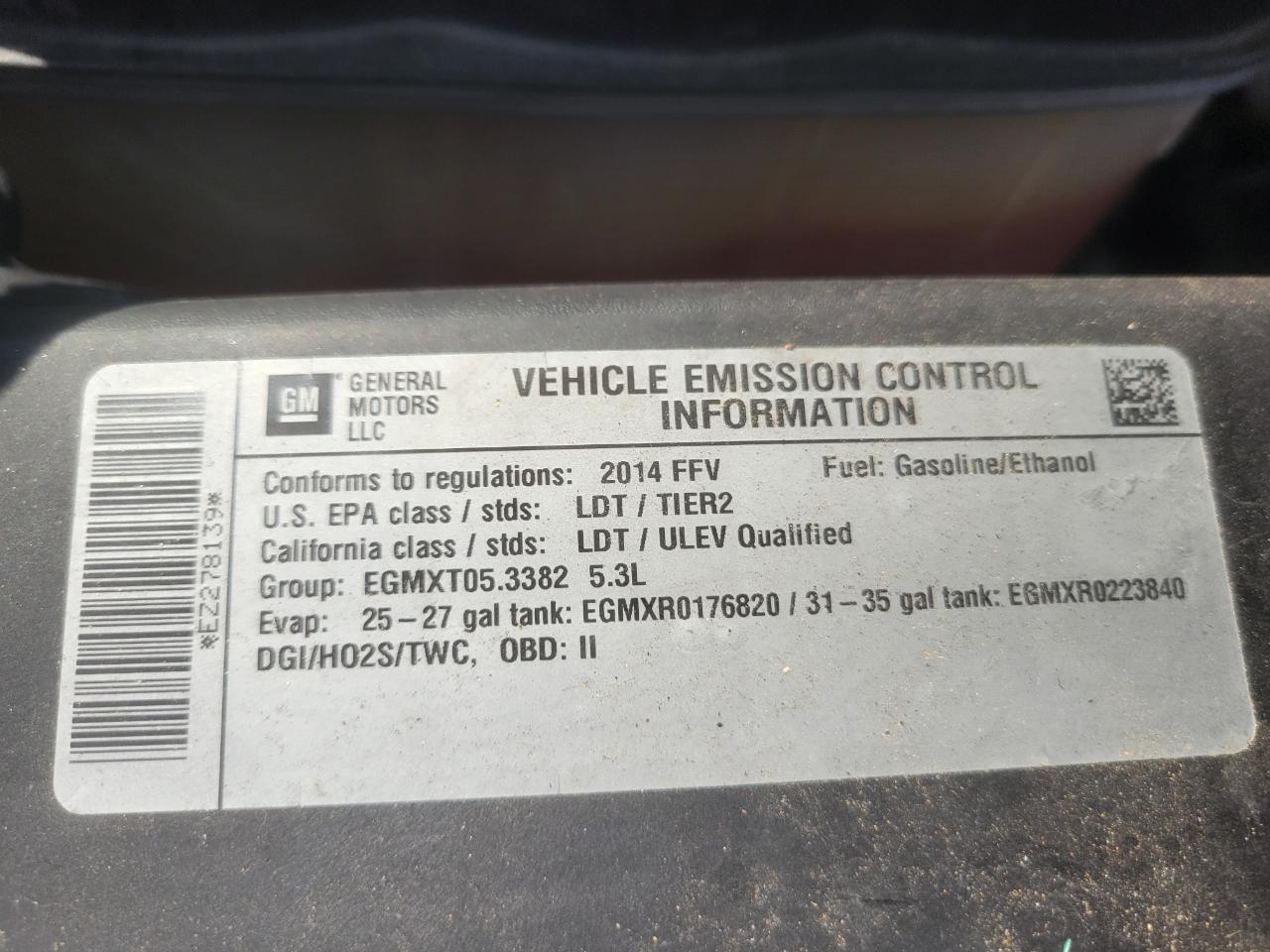 Chevrolet Silverado 1500 1LT Regular Cab 4WD 2014