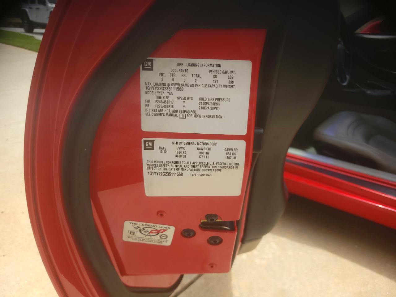 2003 Chevrolet Corvette Base - Photo 17