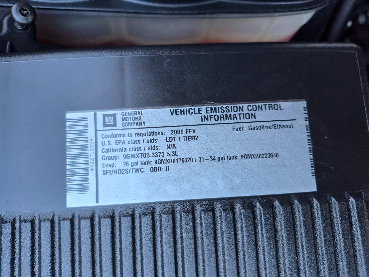 Chevrolet Silverado 1500 LT1 Ext. Cab Std. Box 2WD 2009