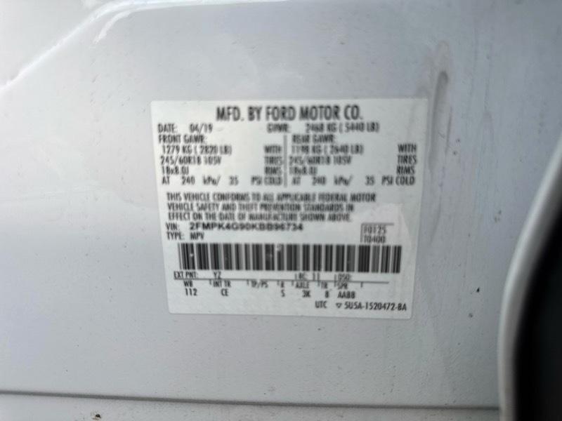 Ford Edge SE AWD 2019