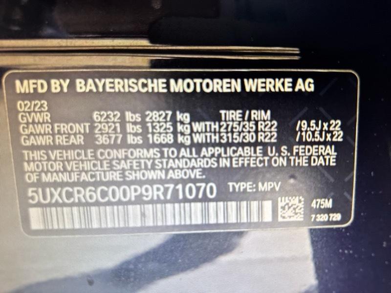 BMW X5 xDrive40i Sports Activity Vehicle 2023