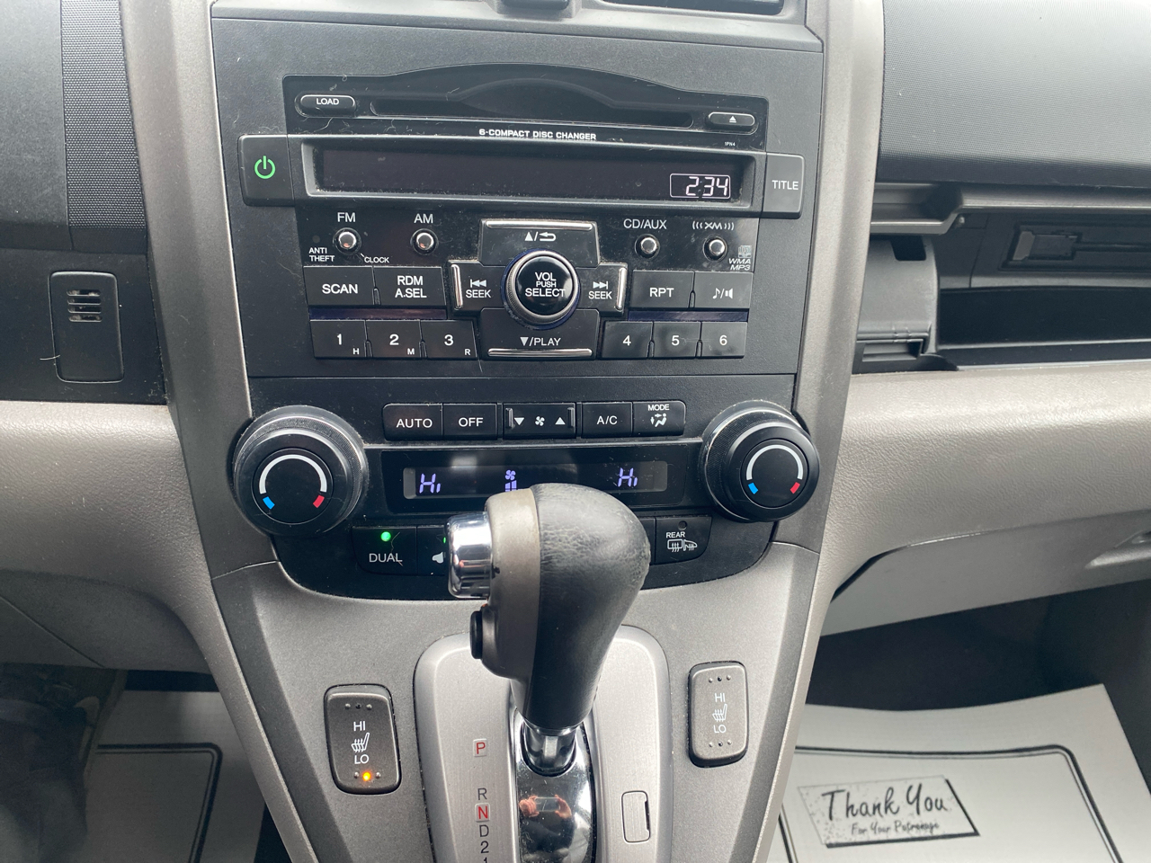 Honda CR-V EX-L 4WD 5-Speed AT 2010