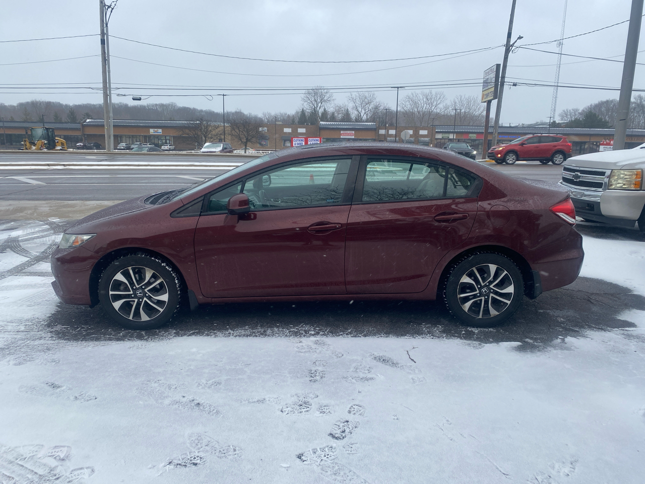 Honda Civic EX Sedan 5-Speed AT 2013