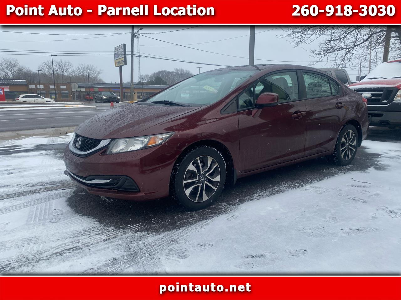 Honda Civic EX Sedan 5-Speed AT 2013