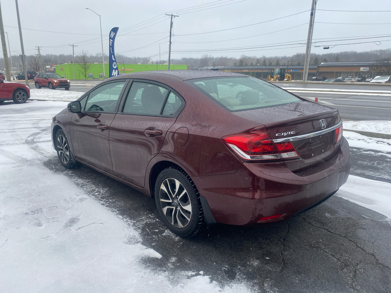 Honda Civic EX Sedan 5-Speed AT 2013