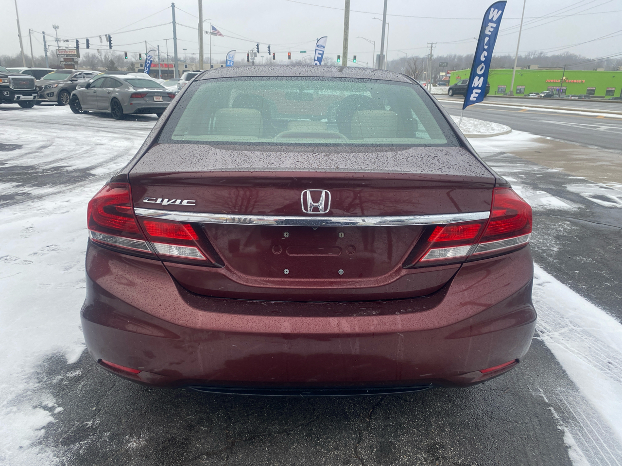 Honda Civic EX Sedan 5-Speed AT 2013