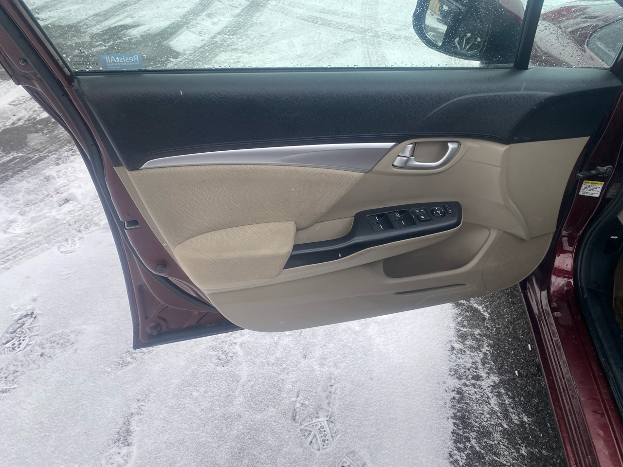 Honda Civic EX Sedan 5-Speed AT 2013