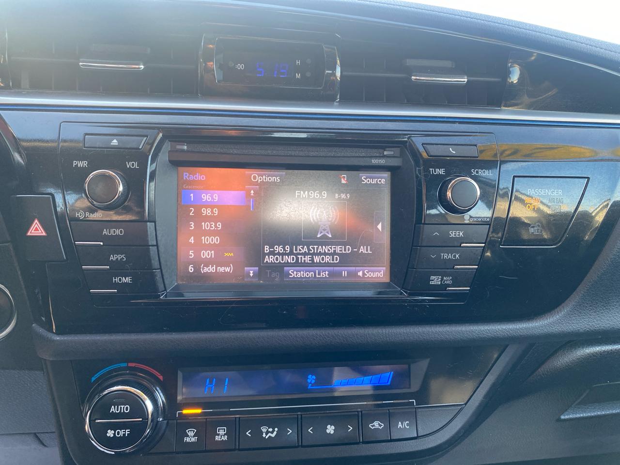 Toyota Corolla S Premium CVT 2014