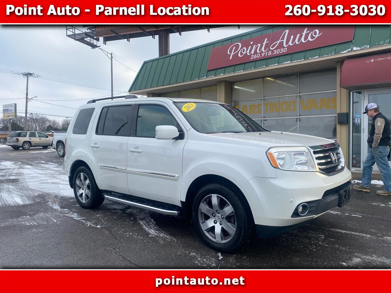 2013 Honda Pilot Touring 4WD 5-Spd AT with DVD
