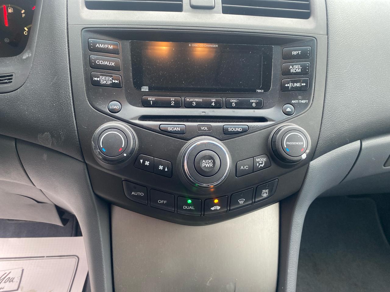 Honda Accord EX V6 sedan AT 2003