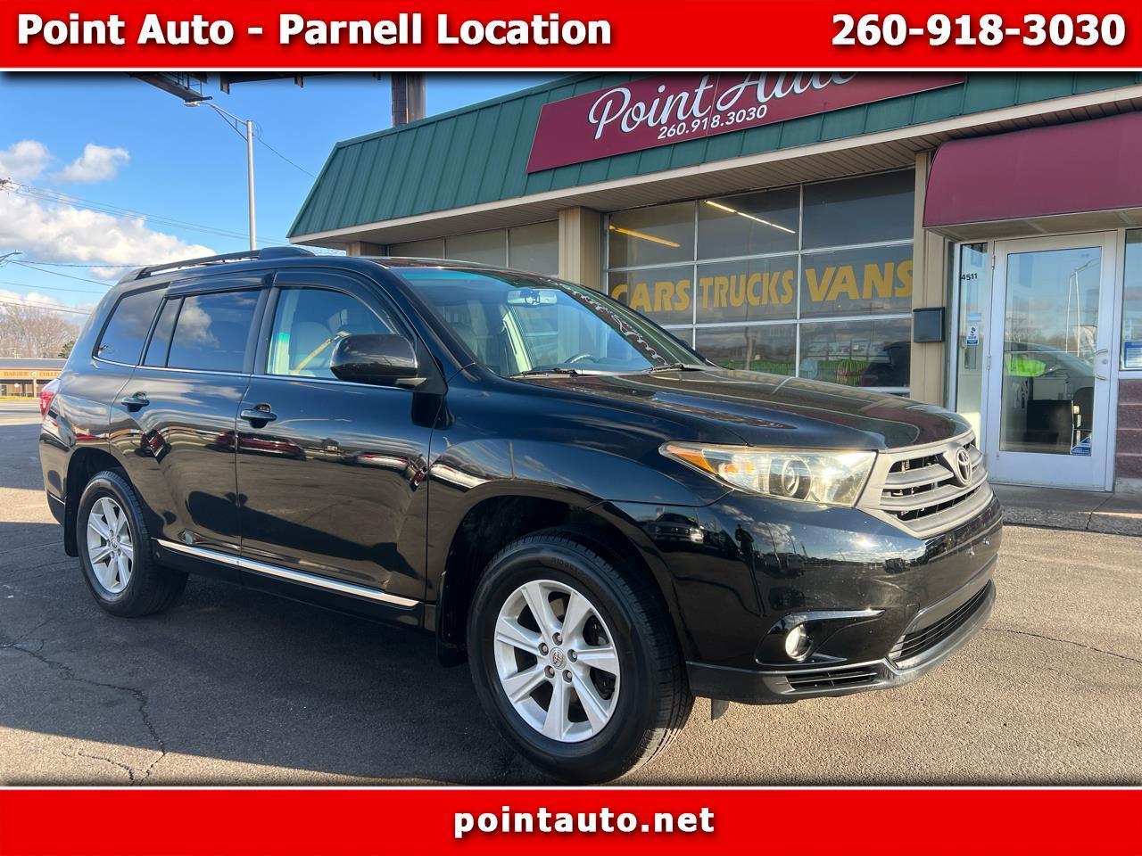 Toyota Highlander 4WD 4dr V6 SE (Natl) 2012