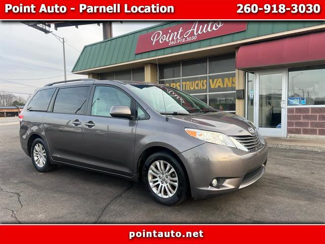 Gray 2012 Toyota Sienna XLE 8-Passenger Minivan Front-Wheel Drive Automatic