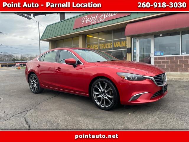 Red 2017 Mazda MAZDA6 Grand Touring Sedan FWD Sedan Front-Wheel Drive Automatic