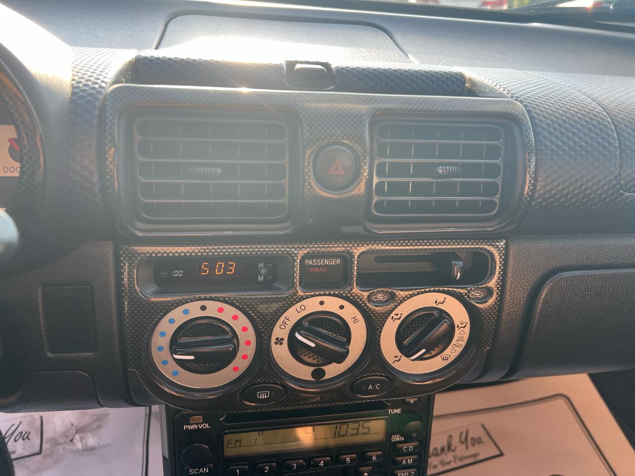 Toyota MR2 Spyder Convertible 2002