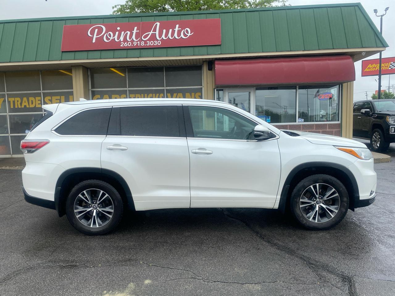 Toyota Highlander XLE AWD V6 2016