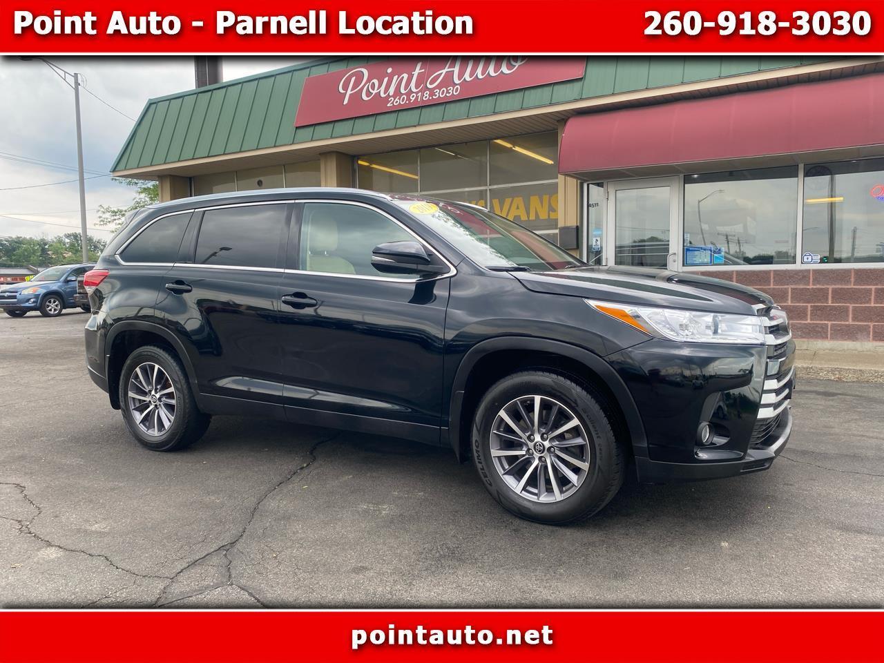 Toyota Highlander XLE AWD V6 2019
