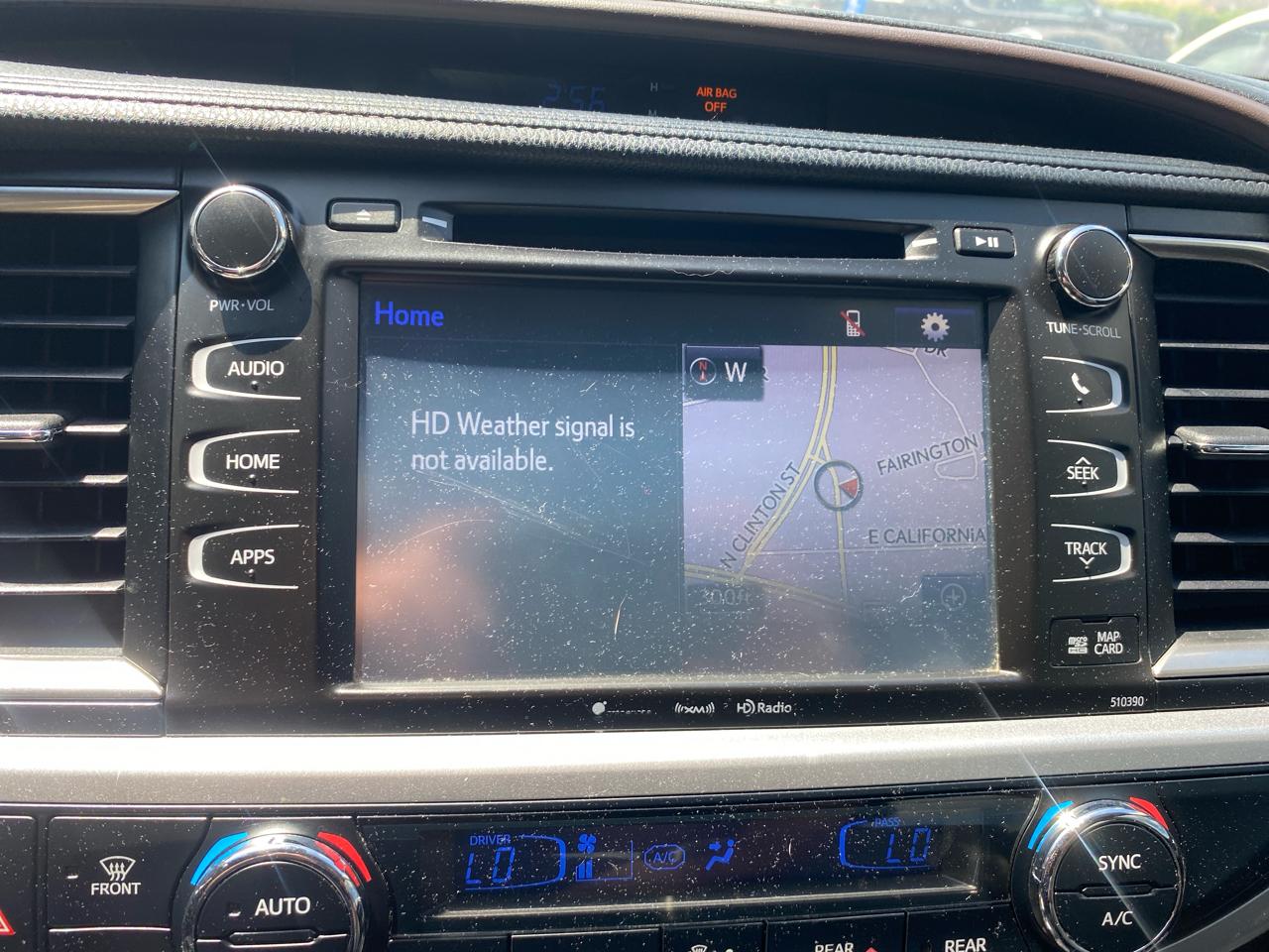 Toyota Highlander XLE AWD V6 2019