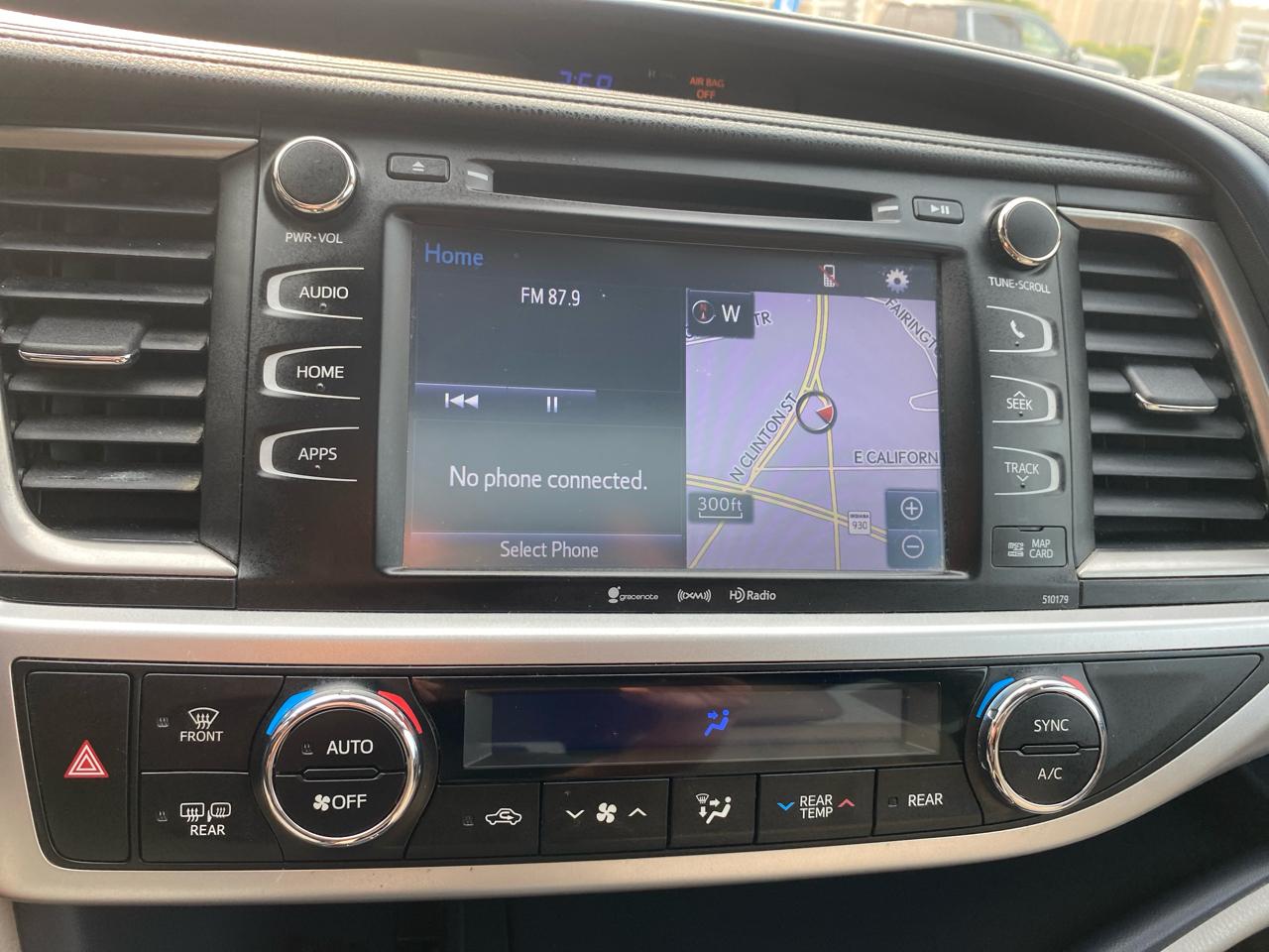 Toyota Highlander XLE AWD V6 2017