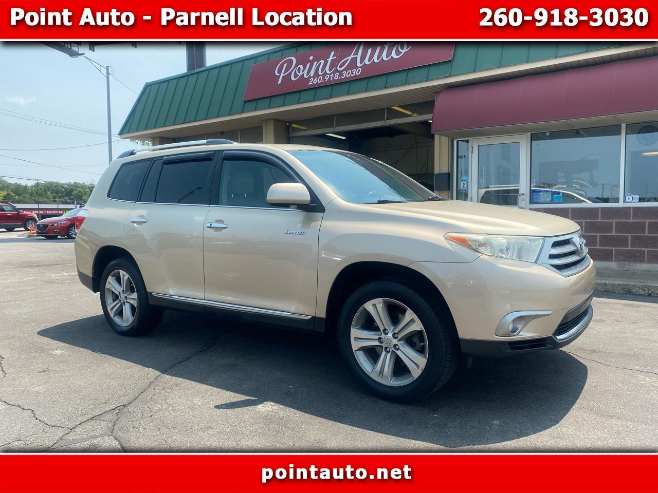 Toyota Highlander Limited 4WD 2012