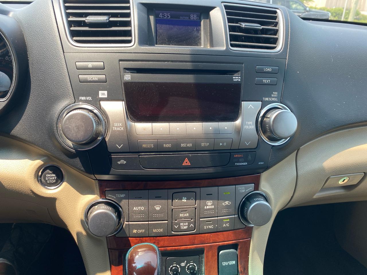 Toyota Highlander Limited 4WD 2012