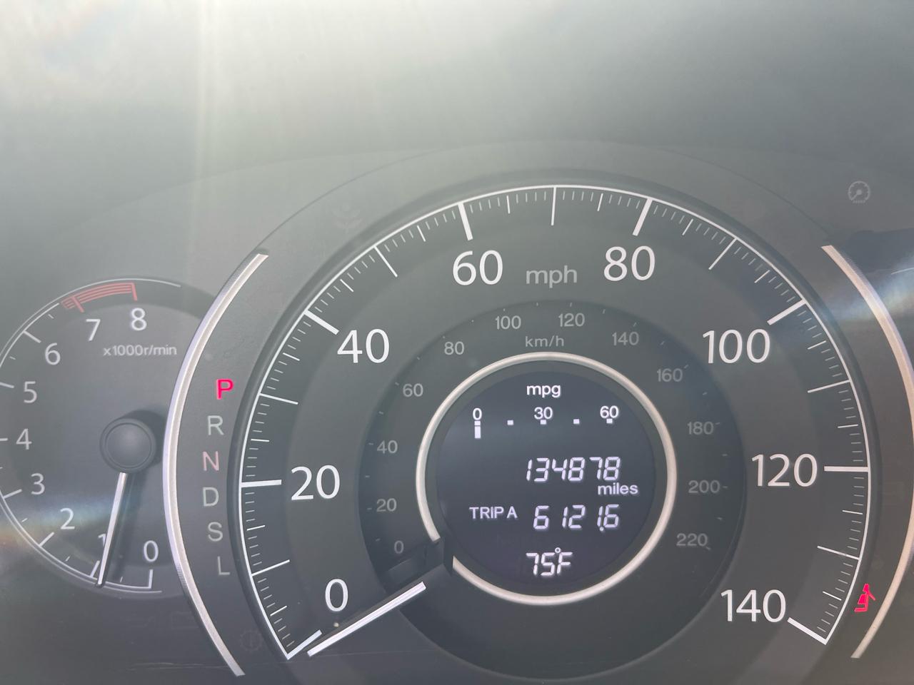 Honda CR-V EX-L 4WD 5-Speed AT 2014