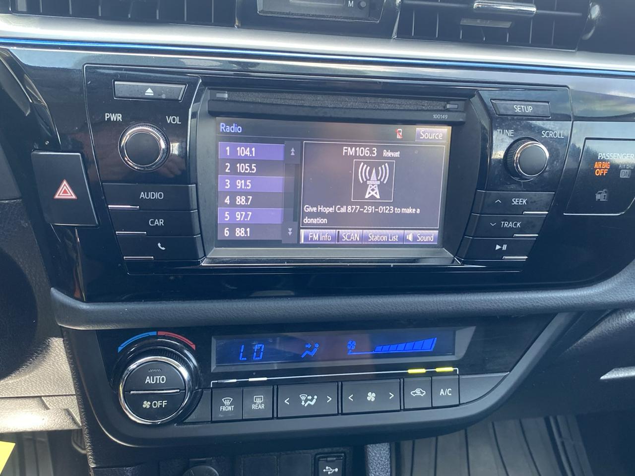 Toyota Corolla S Premium CVT 2015