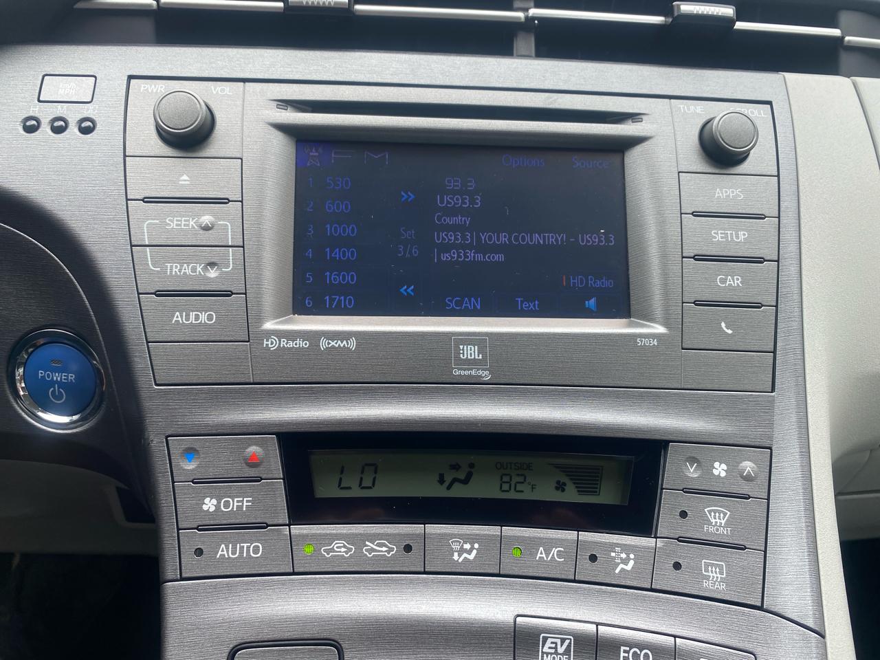 Toyota Prius Prius IV 2012