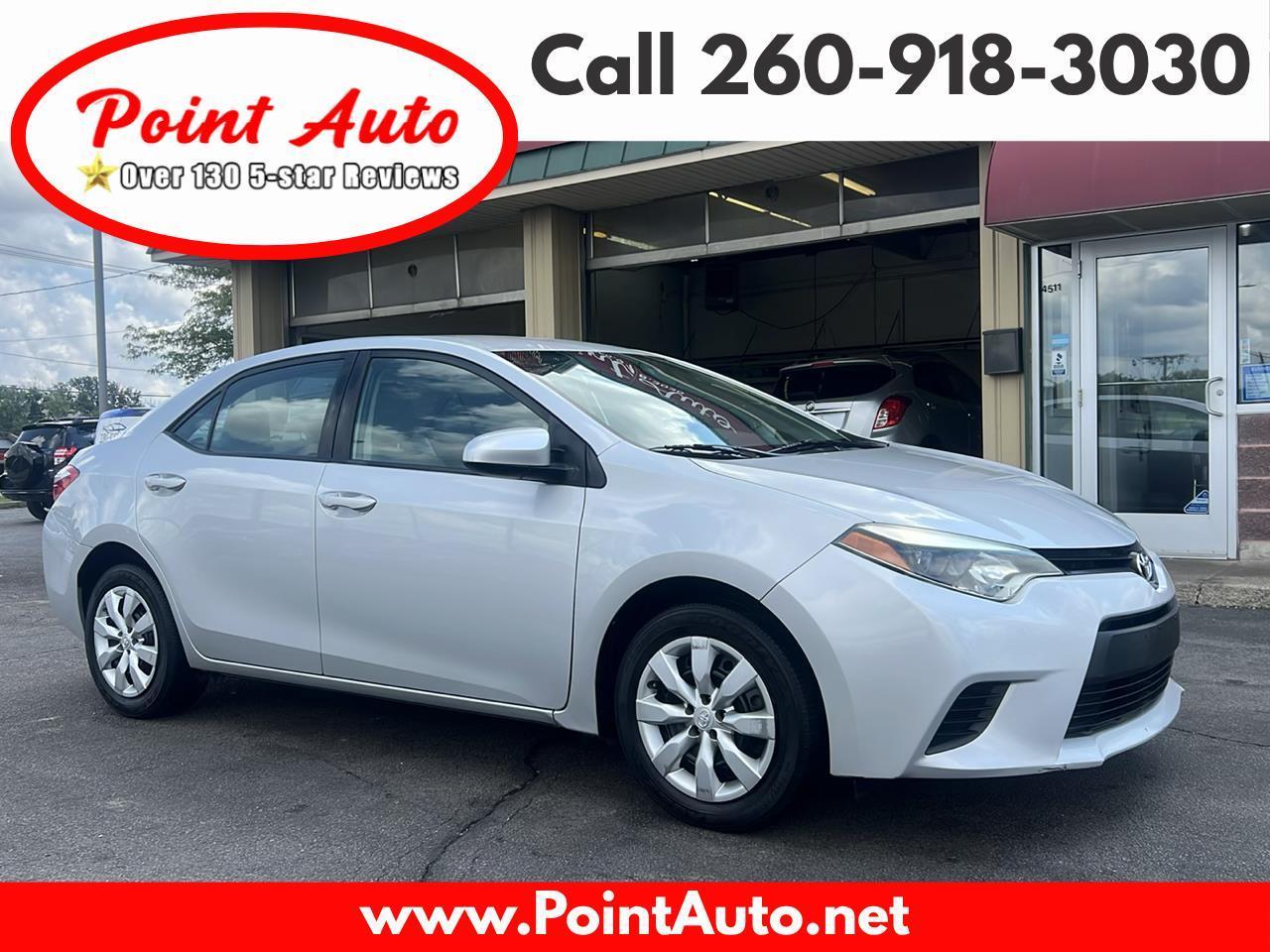 Toyota Corolla LE CVT 2014