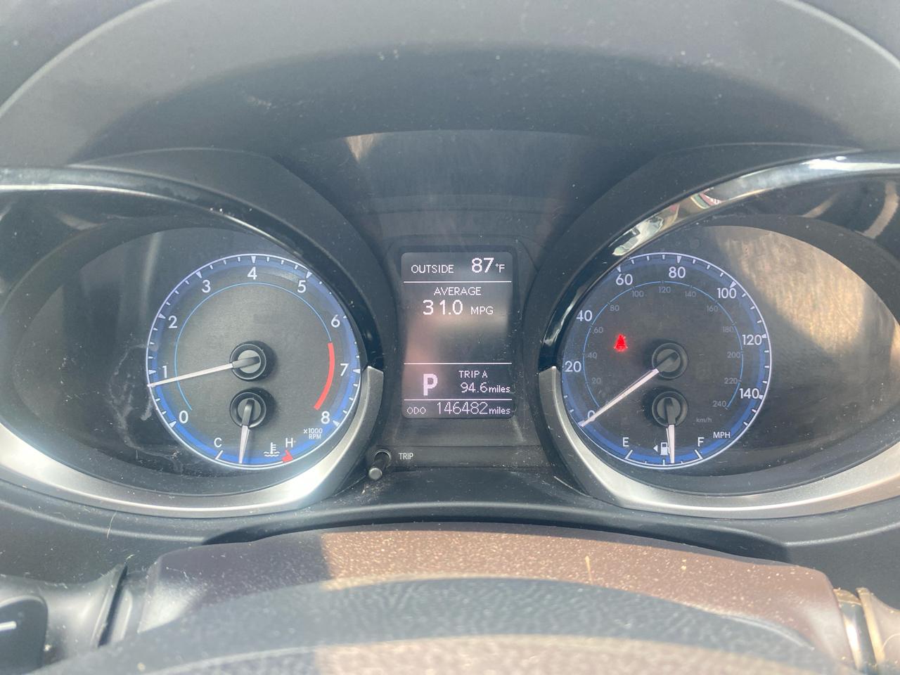 Toyota Corolla S Plus CVT 2015