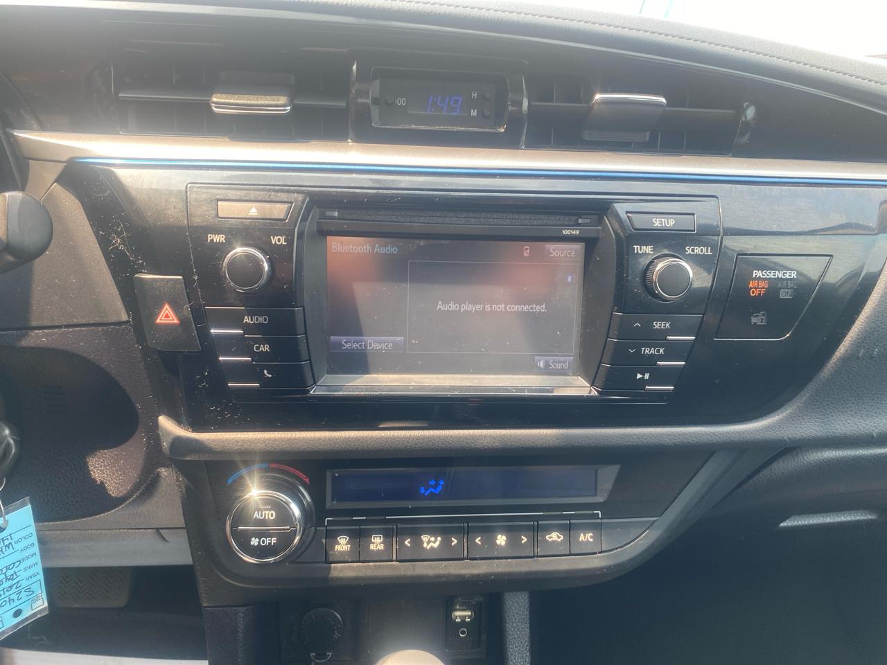 Toyota Corolla S Plus CVT 2015