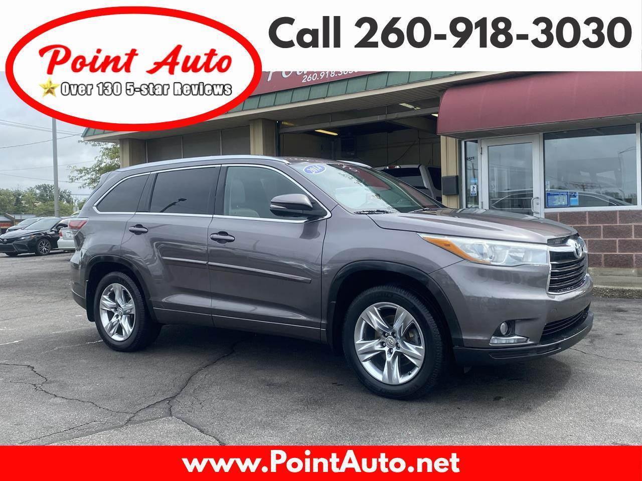 Toyota Highlander AWD 4dr V6 Limited (Natl) 2014