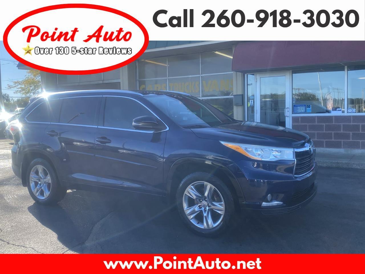 Toyota Highlander AWD 4dr V6 Limited (Natl) 2014