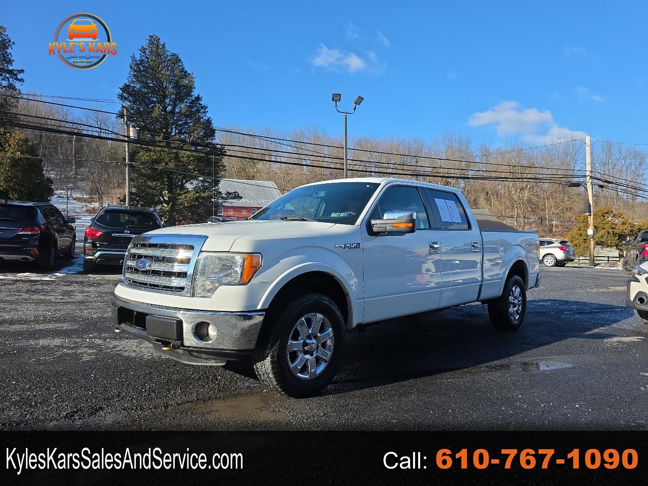2013 Ford F-150 4WD SuperCrew 145" Lariat