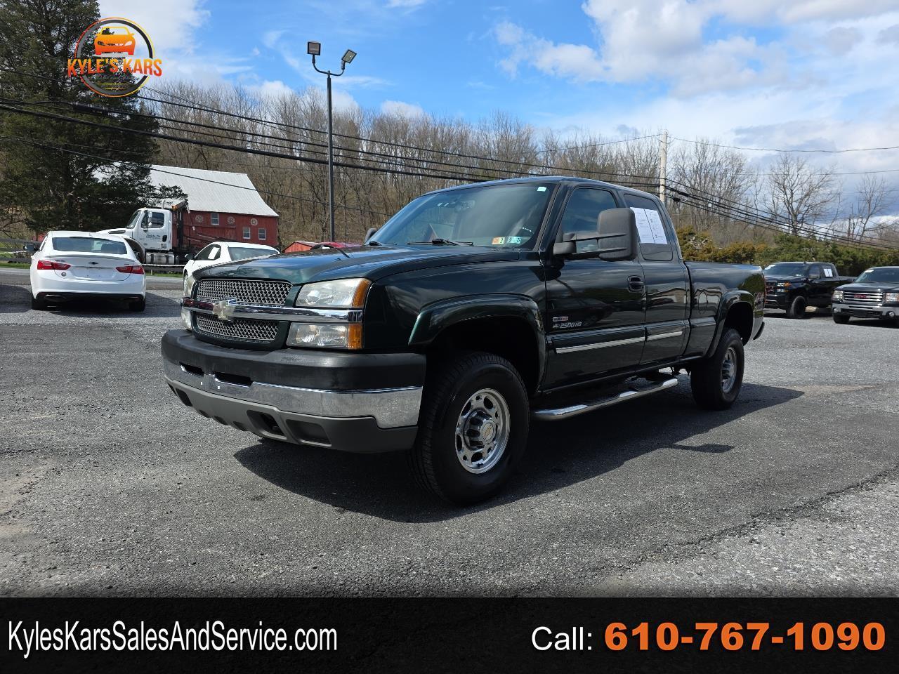 2004 Chevrolet Silverado 2500HD Ext Cab 143.5" WB 4WD LS