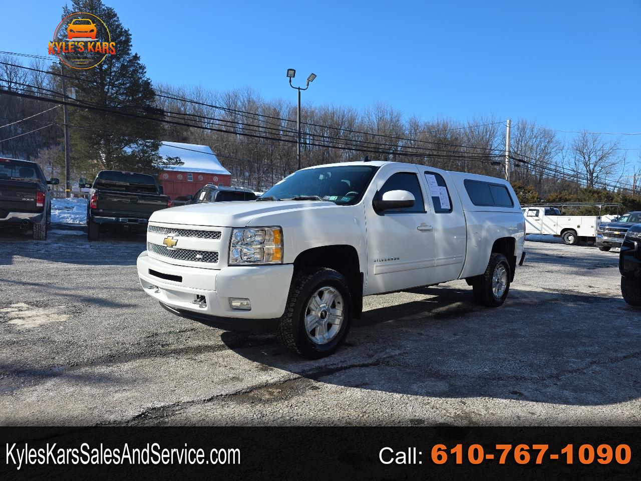 2011 Chevrolet Silverado 1500 4WD Ext Cab 143.5" LT