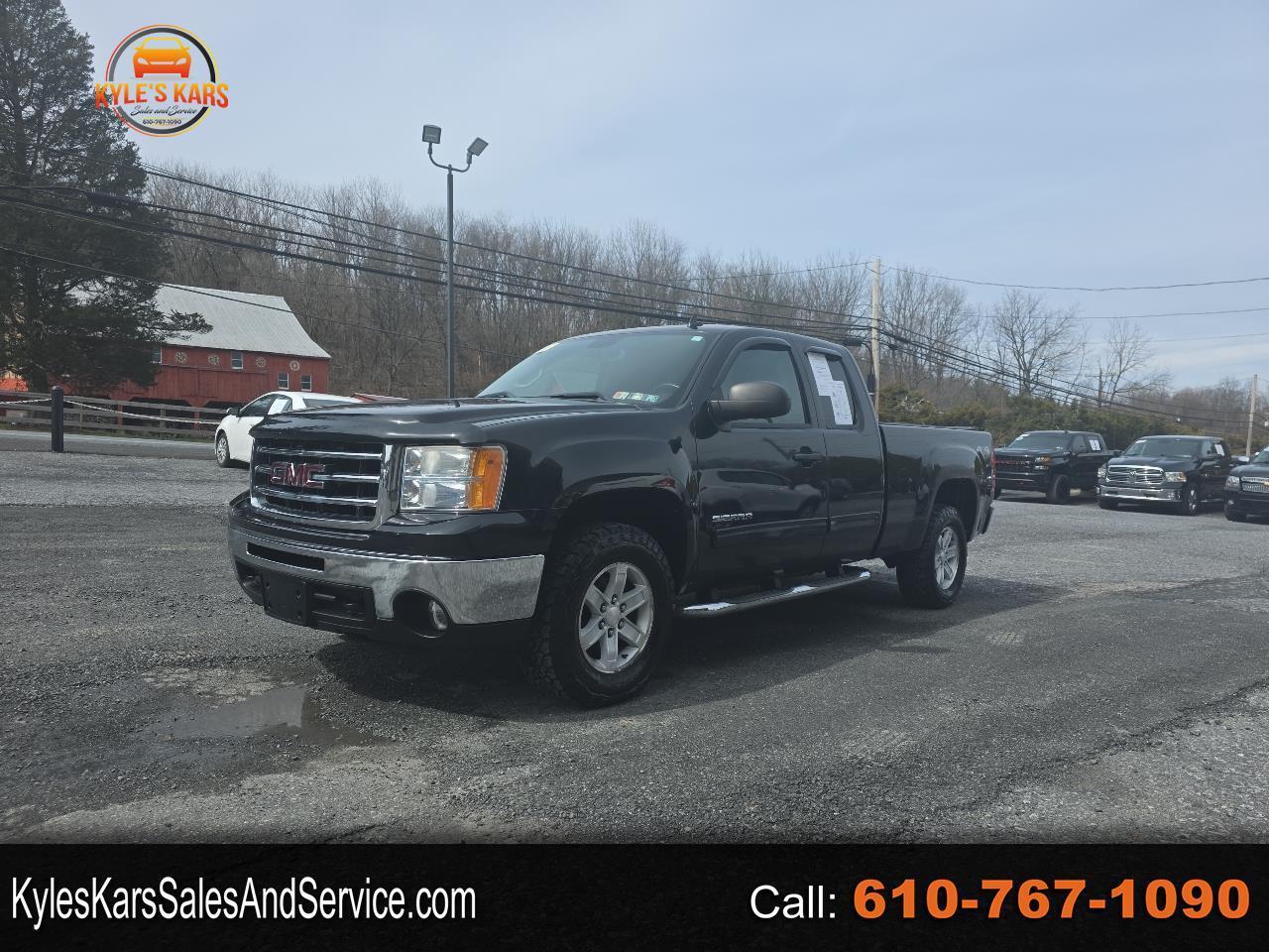 2012 GMC Sierra 1500 4WD Ext Cab 143.5" SLE