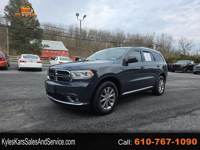 Black (Charcoal) 2018 Dodge Durango SXT AWD SUV / Crossover All-Wheel Drive Automatic