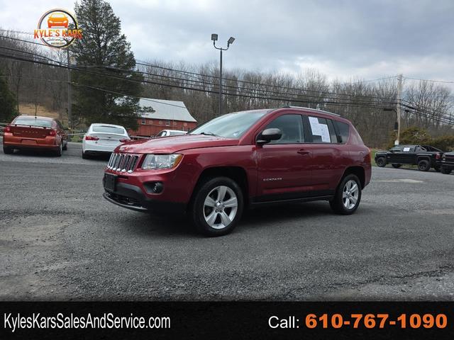 Red (Burgundy) 2012 Jeep Compass Latitude 4WD SUV / Crossover Four-Wheel Drive Automatic