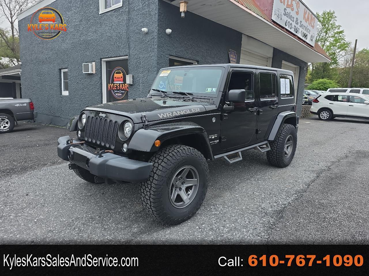 2018 Jeep Wrangler JK Unlimited Sahara 4x4
